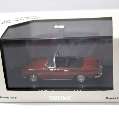 1:43 Norev Simca Oceane Convertible 1962 red