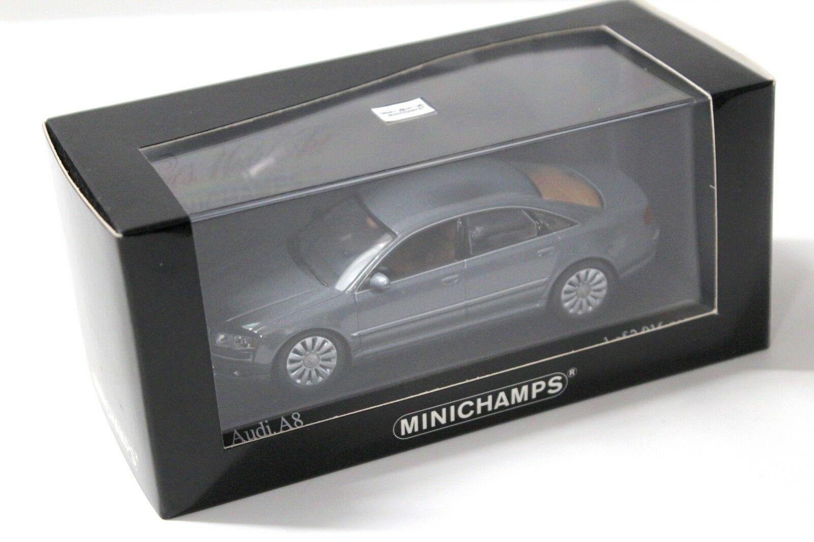 1:43 Minichamps Audi A8 Limousine (D3) Atlas grey