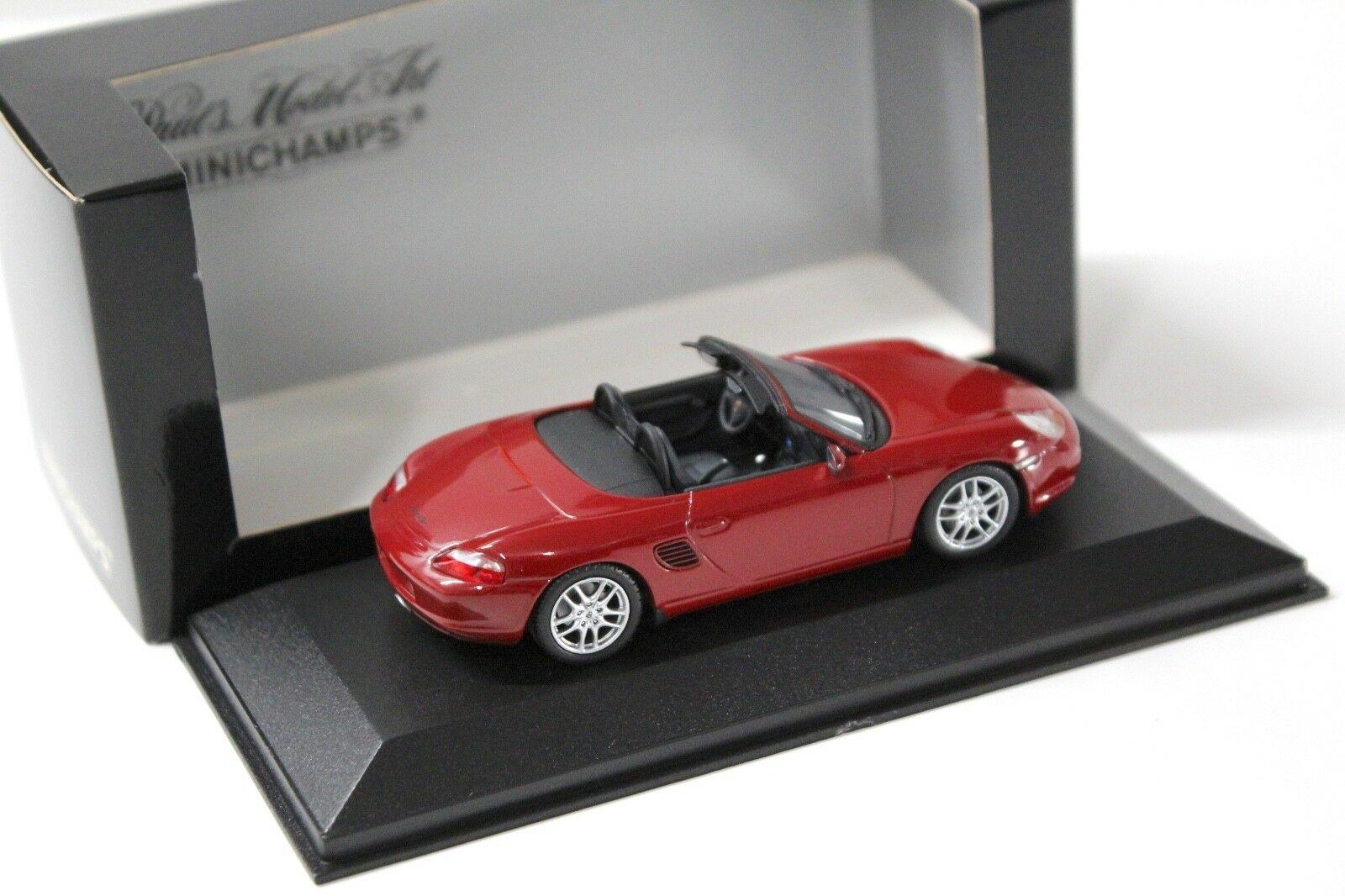 1:43 Minichamps Porsche Boxster Orient red 2002