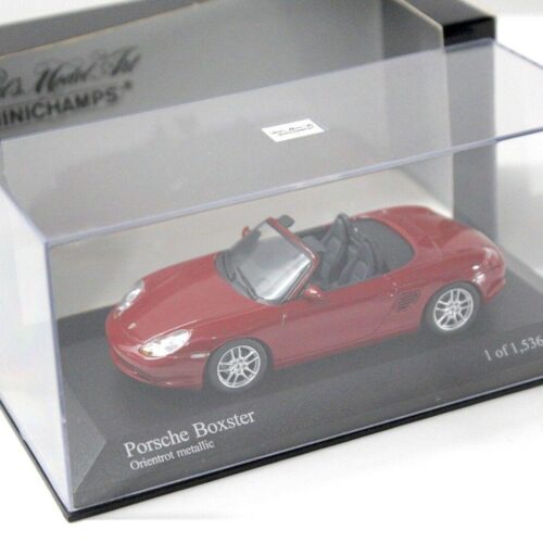 1:43 Minichamps Porsche Boxster Orient red 2002