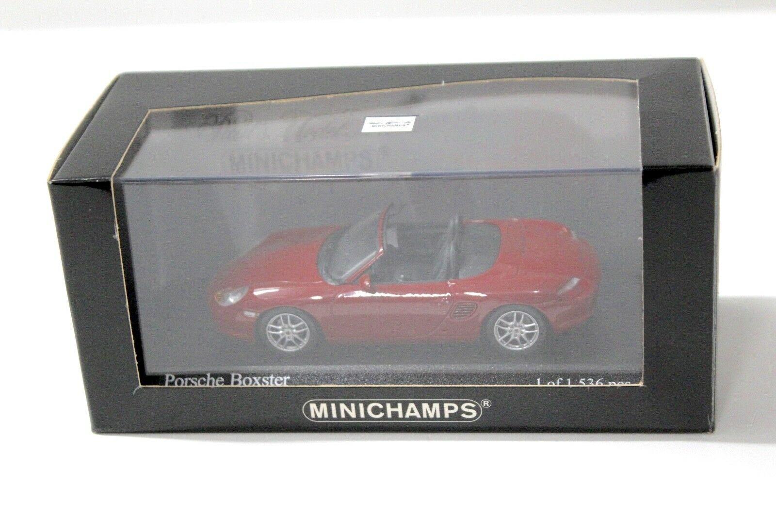 1:43 Minichamps Porsche Boxster Orient red 2002