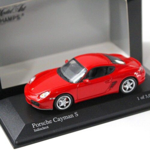 1:43 Minichamps Porsche Cayman S 2005 Indisch red
