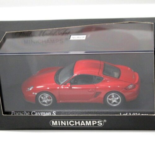 1:43 Minichamps Porsche Cayman S 2005 Indisch red