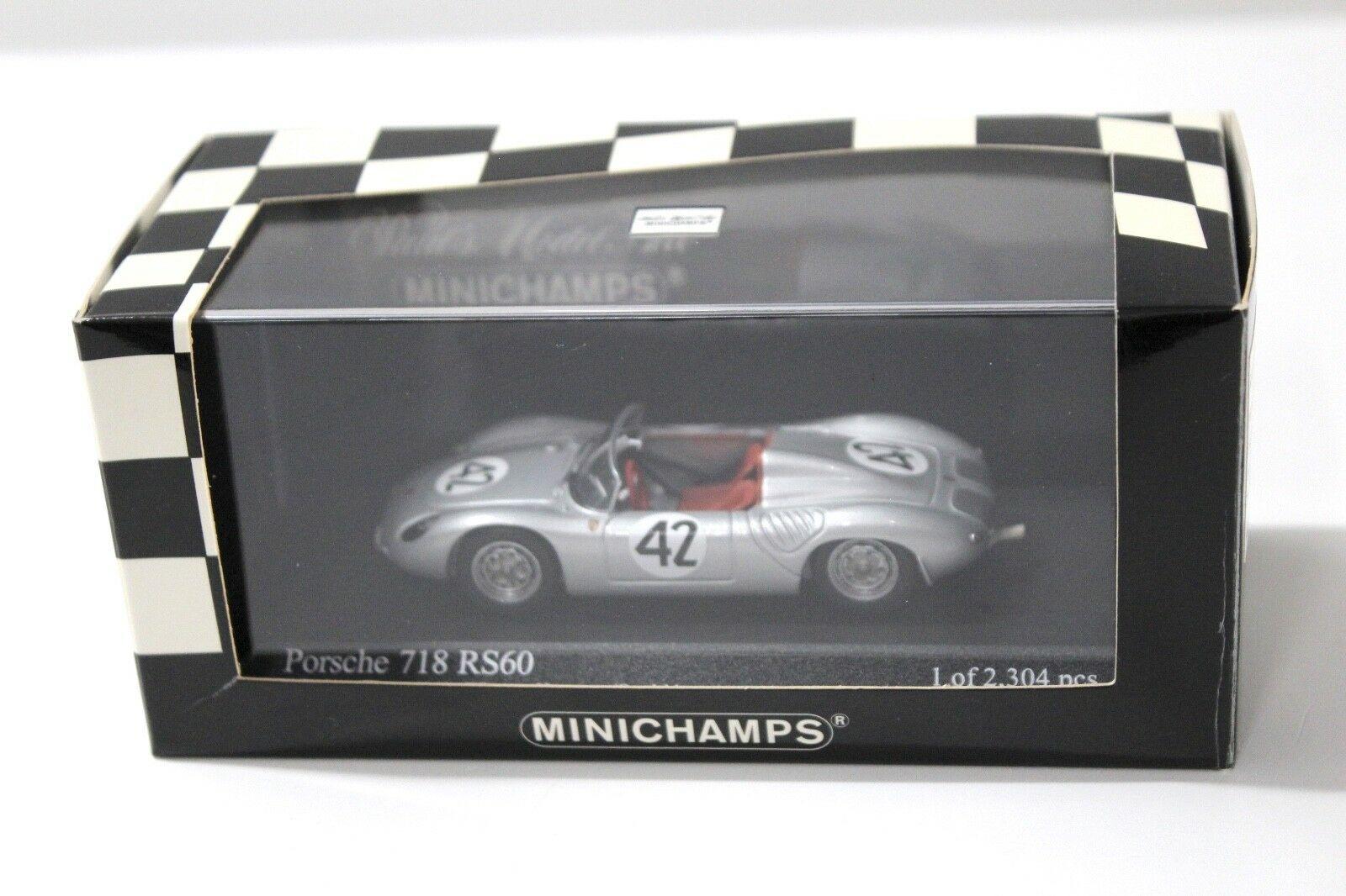 1:43 Minichamps Porsche 718 RS60 Sebring 12 Hours #42