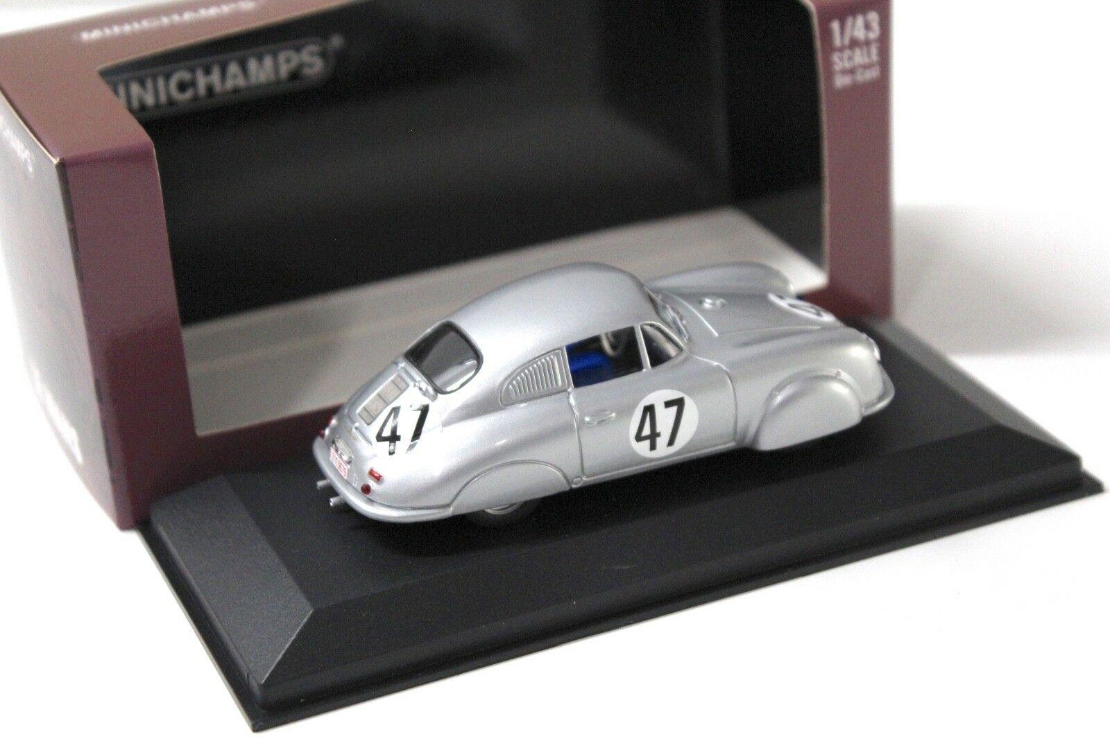1:43 Minichamps Porsche 356 Le Mans 24h 1951 Sauerwein #47 silver