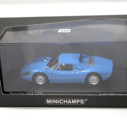 1:43 Minichamps Porsche 904 GTS blue lechler