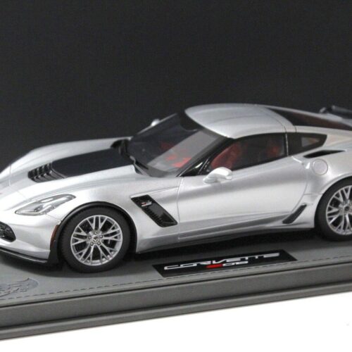 1:18 BBR Chevrolet Corvette Z06 Coupe Sharkmit silver