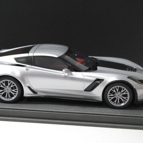 1:18 BBR Chevrolet Corvette Z06 Coupe Sharkmit silver