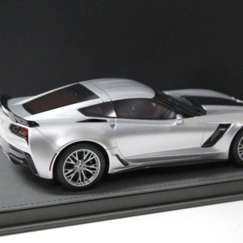 1:18 BBR Chevrolet Corvette Z06 Coupe Sharkmit silver