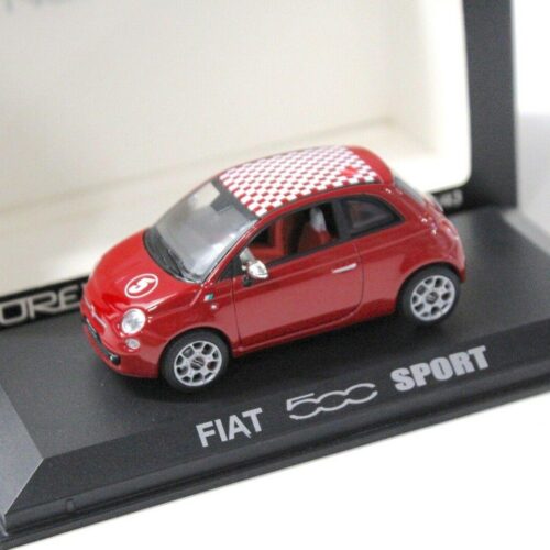 1:43 Norev Fiat 500 Sport red
