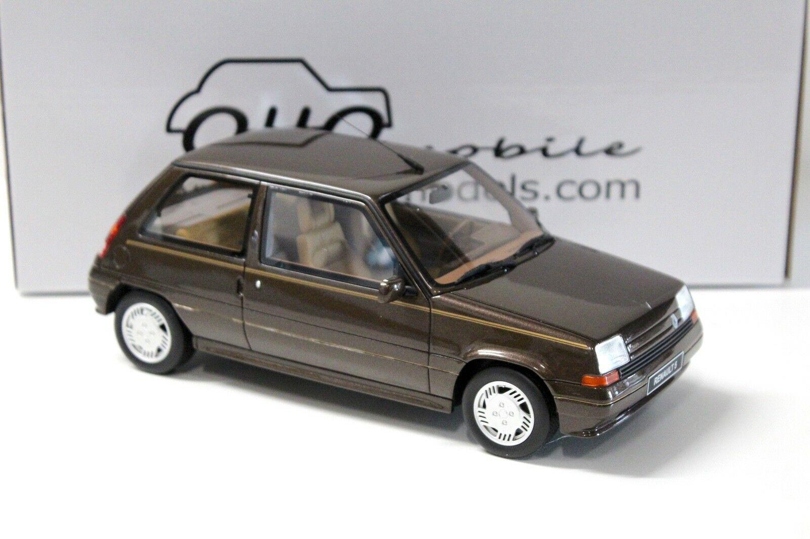 1:18 OTTO mobile OT764 Renault Super 5 Baccara brown