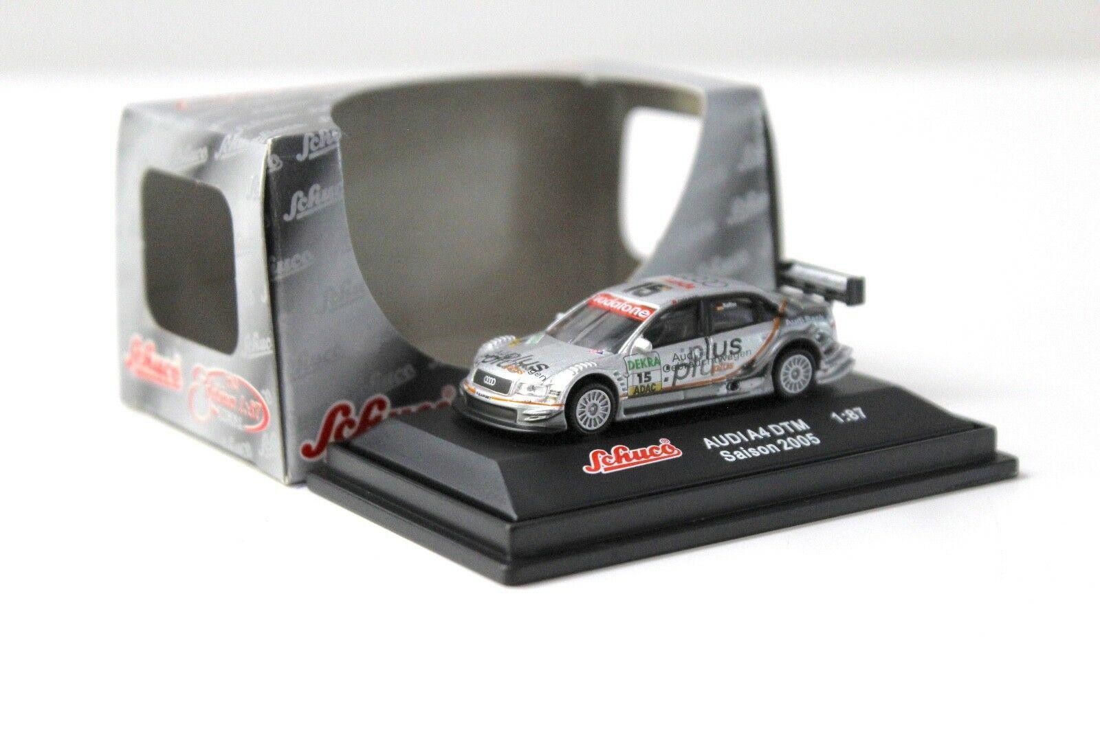 ID 42061 orig.jpg 1:87 Schuco Audi A4 DTM 2005 Kaffer #15 AUDI PLUS