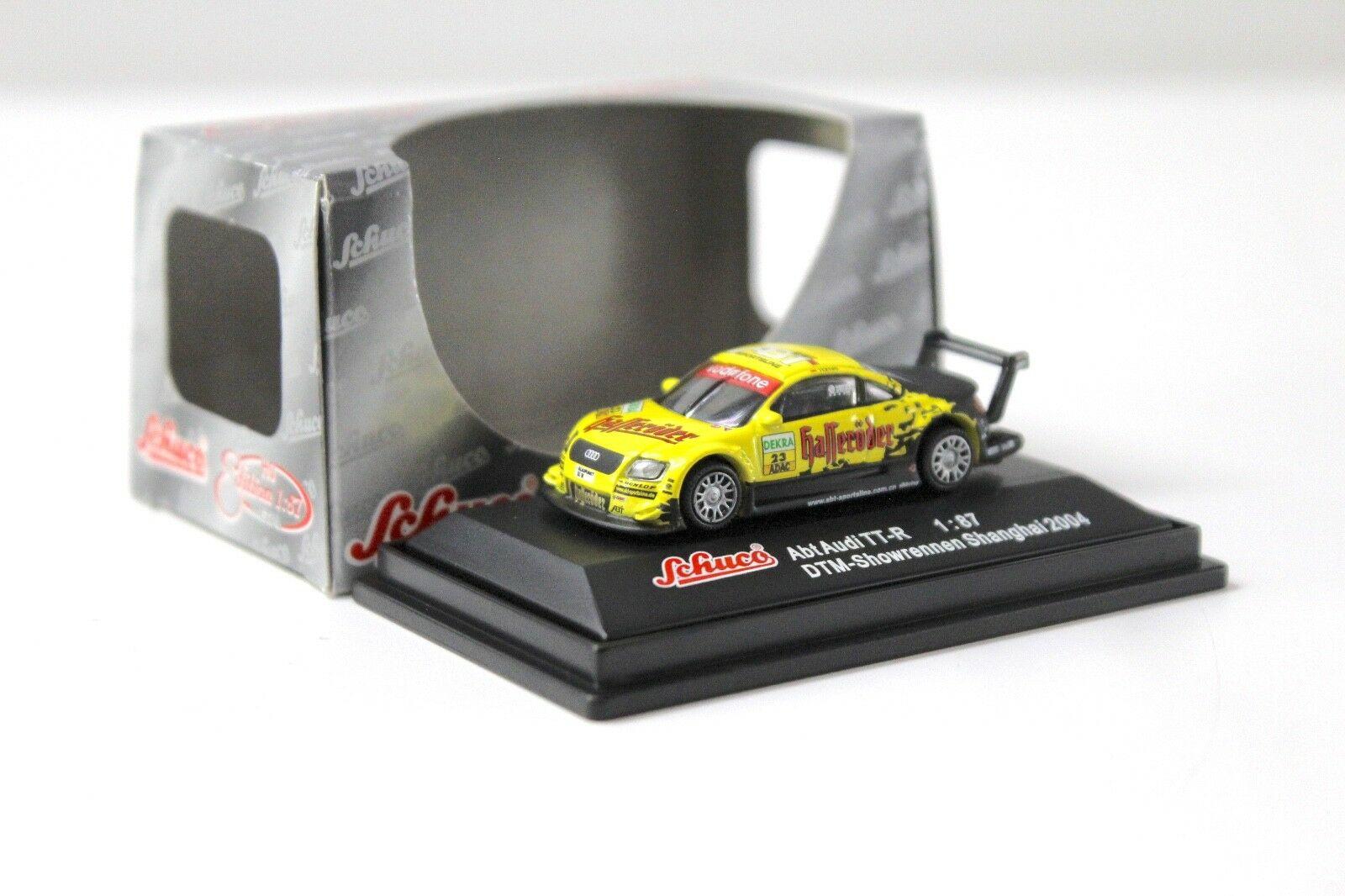 1:87 Schuco ABT Audi TT-R DTM Show Race Shanghai 2004