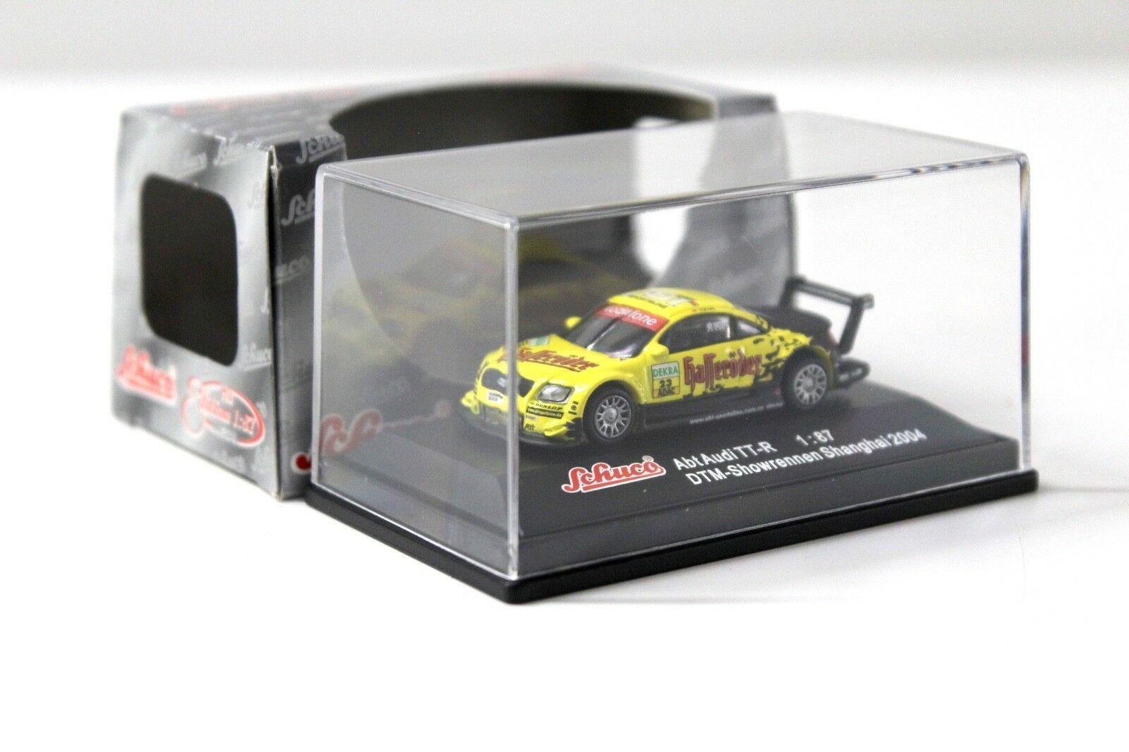1:87 Schuco ABT Audi TT-R DTM Show Race Shanghai 2004