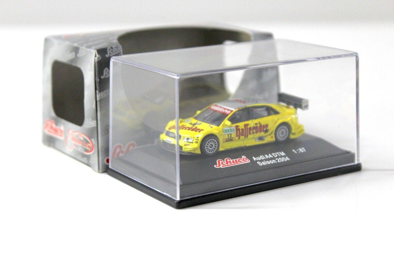 1:87 Schuco Audi A4 DTM 2004 Kristensen #12 Hasseröder