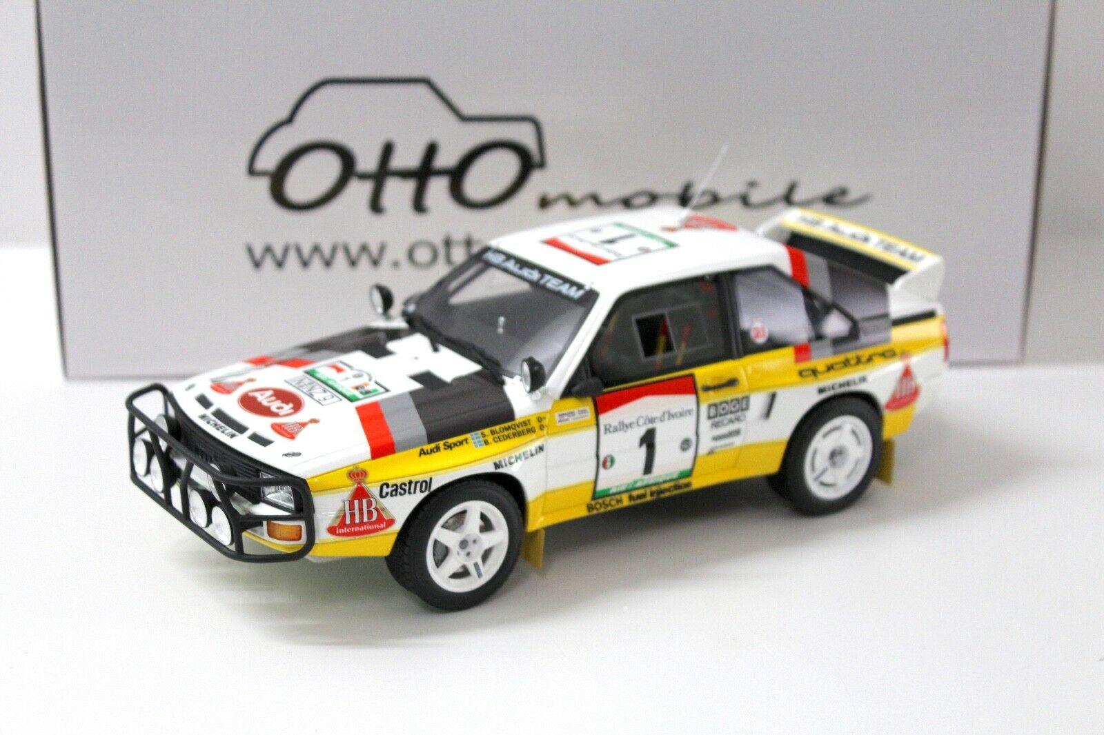 1:18 OTTO mobile OT253 Audi Sport Quattro Safari 1984 Blomqvist
