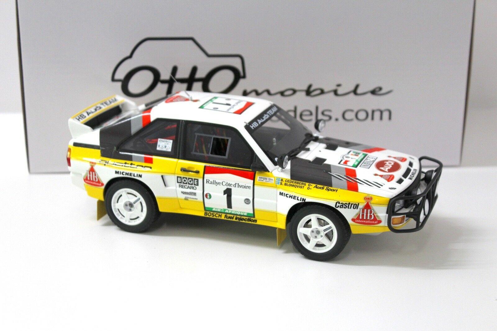 1:18 OTTO mobile OT253 Audi Sport Quattro Safari 1984 Blomqvist