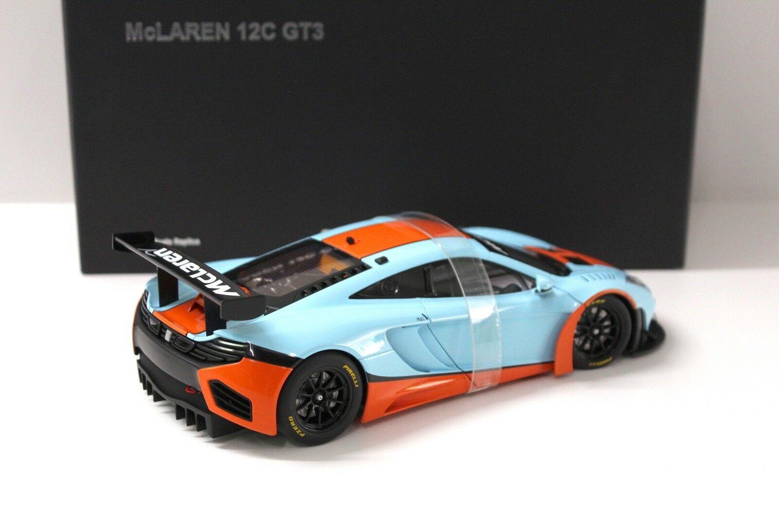 1:18 AUTOart McLaren MP4-12C GT3 Gulf Livery 2011