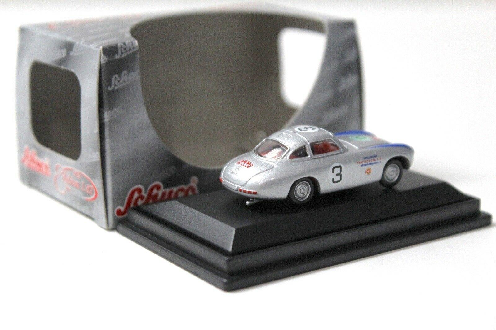1:87 Schuco Mercedes 300SL Panamericana #4 silver