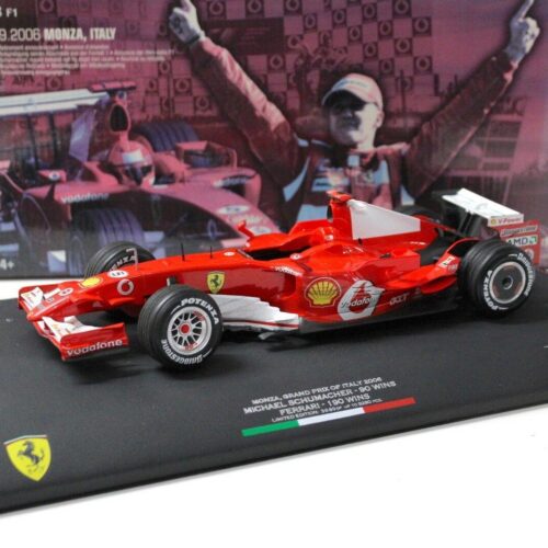 1:18 Hot Wheels Ferrari 248 F1 GP Monza 2006 M.Schumacher