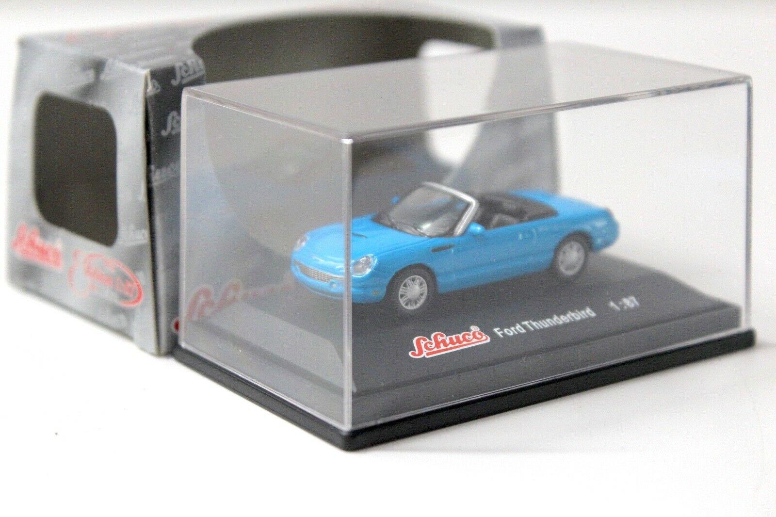 1:87 Schuco Ford Thunderbird Convertible blue