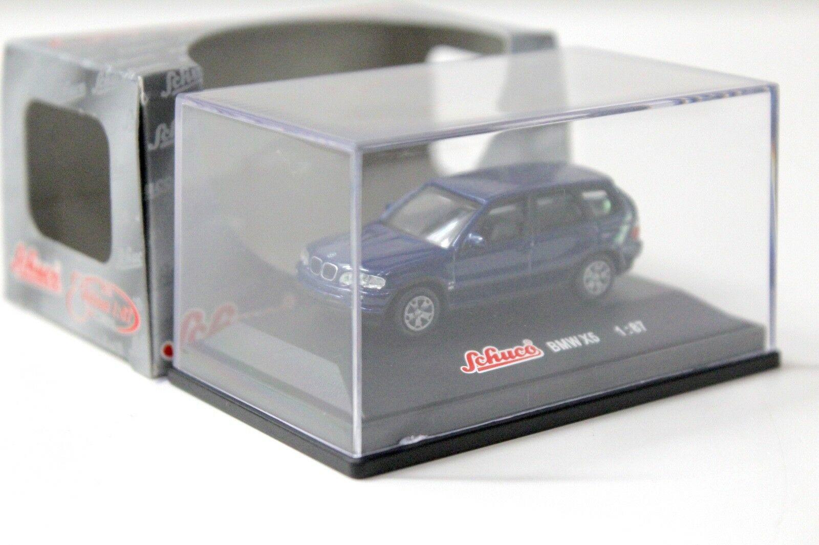 1:87 Schuco BMW X5 E53 dark blue