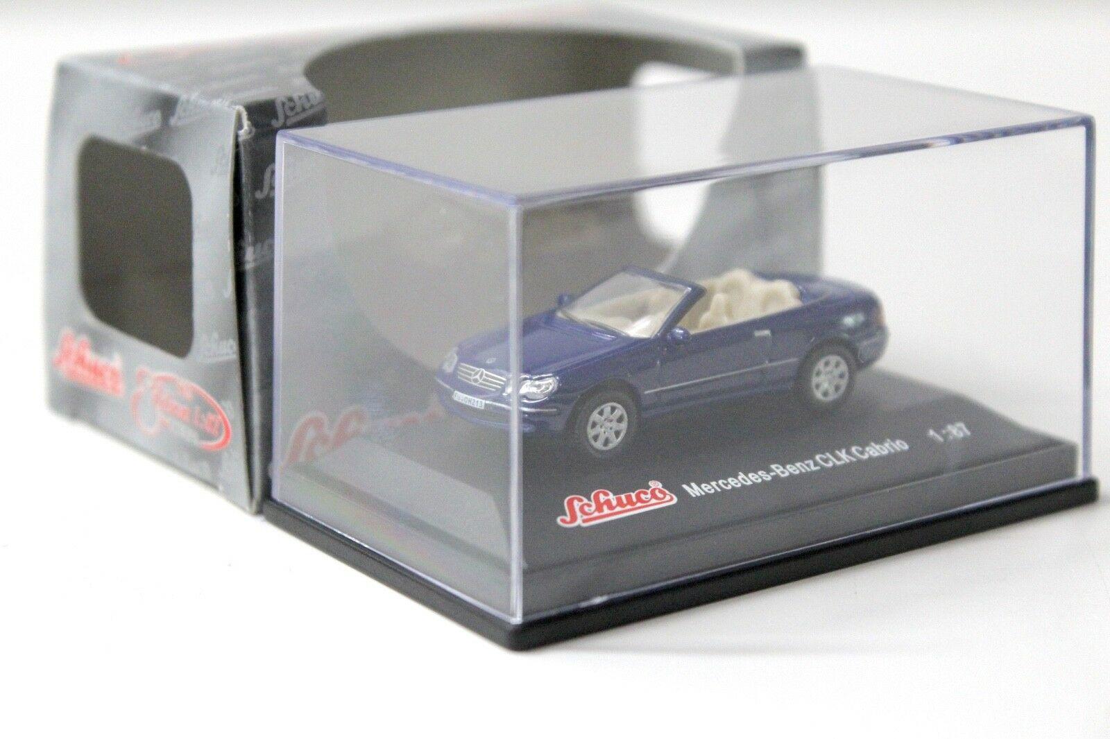 1:87 Schuco Mercedes CLK Convertible blue