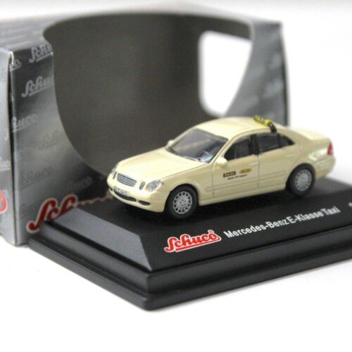1:87 Schuco Mercedes E-Klasse Limousine TAXI beige