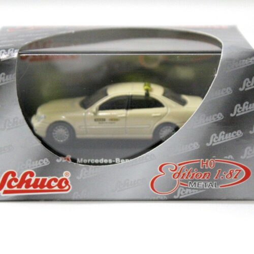 1:87 Schuco Mercedes E-Klasse Limousine TAXI beige