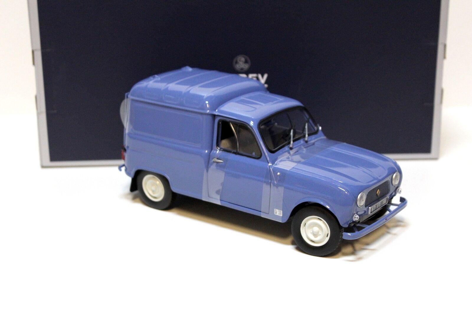 1:18 Norev Renault 4 Fourgonnette 1965 blue