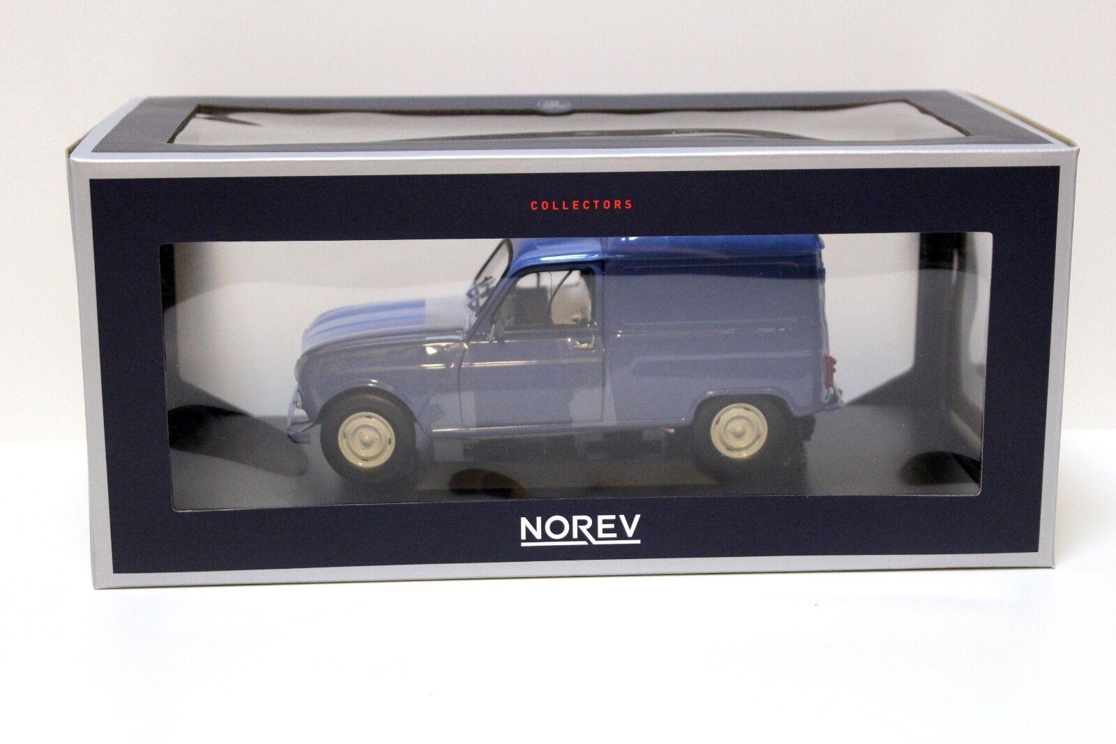 1:18 Norev Renault 4 Fourgonnette 1965 blue