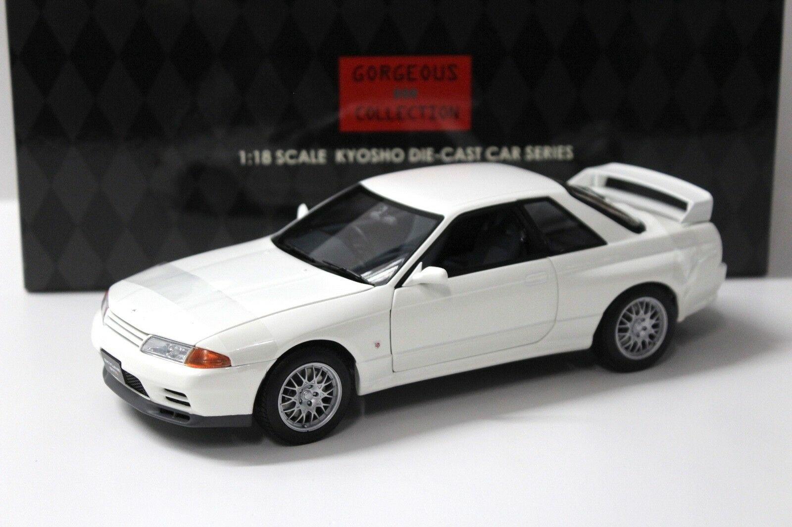 1:18 Kyosho Nissan Skyline GT-R R32 V-SPEC II white