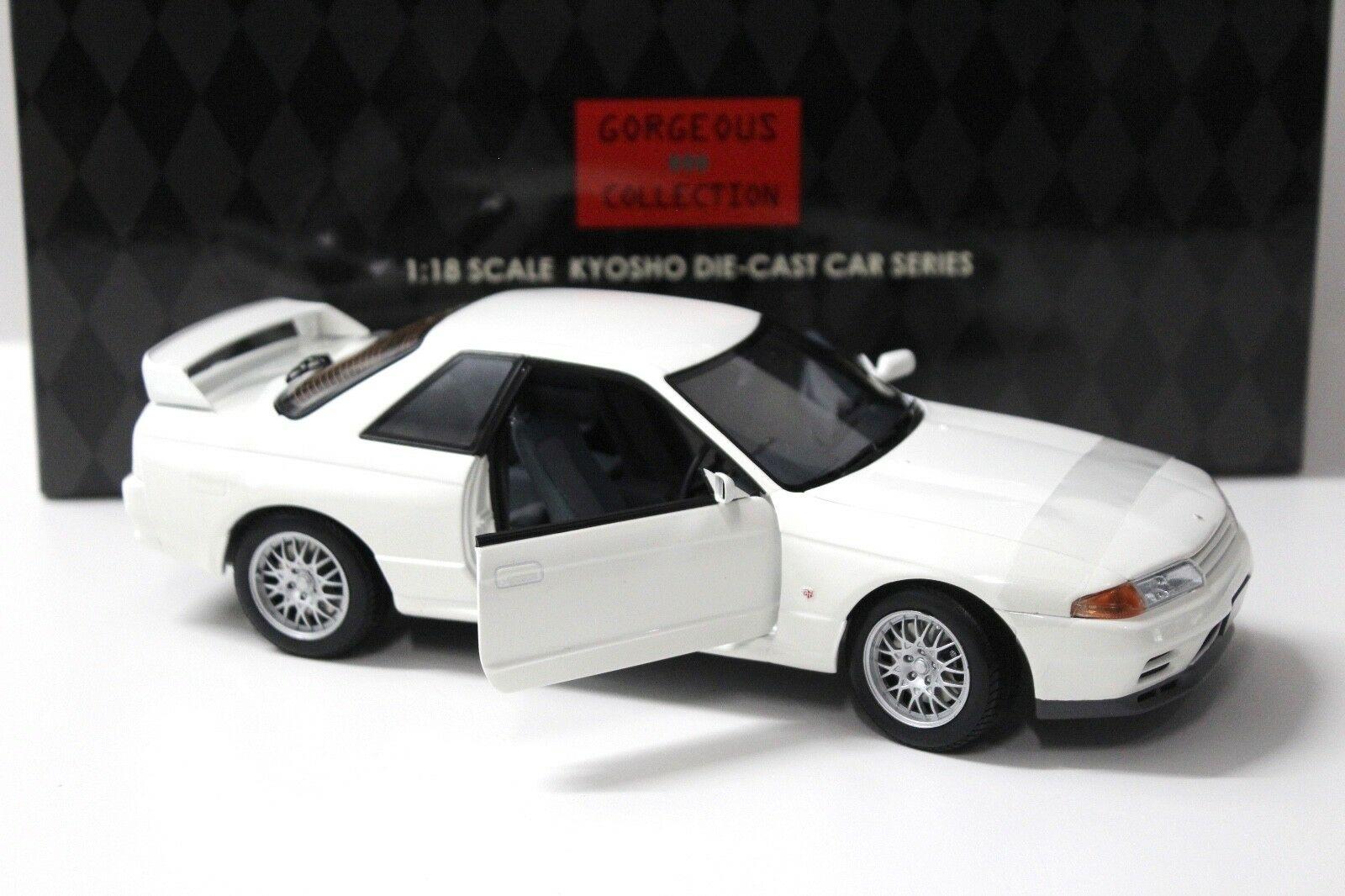 1:18 Kyosho Nissan Skyline GT-R R32 V-SPEC II white