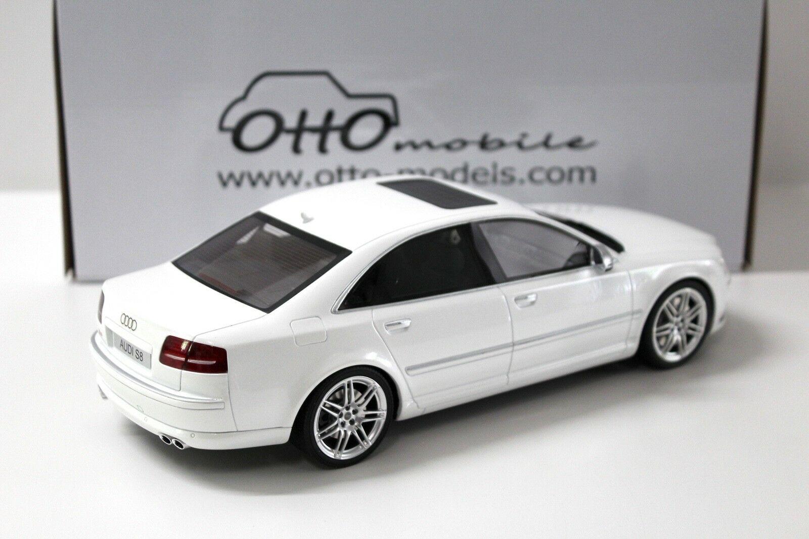 1:18 OTTO mobile OT699 Audi A8 S8 D3 Limousine white 2008