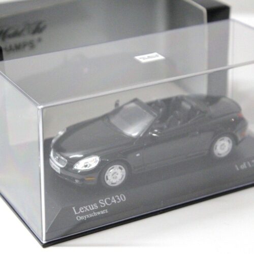 1:43 Minichamps Lexus SC430 Cabriolet onyx black