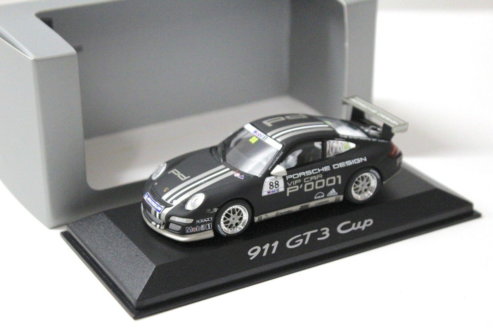 1:43 Minichamps Porsche 911 GT3 Cup VIP CAR black DEALER VERSION