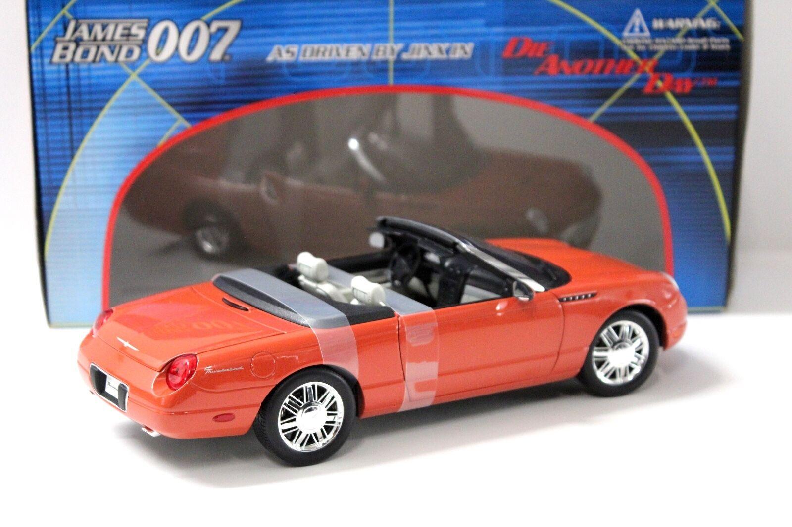 1:18 Beanstalk Ford Thunderbird James Bond 007 red