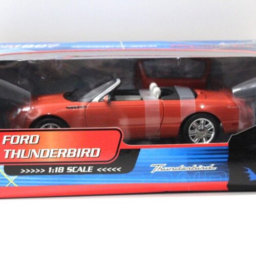1:18 Beanstalk Ford Thunderbird James Bond 007 red