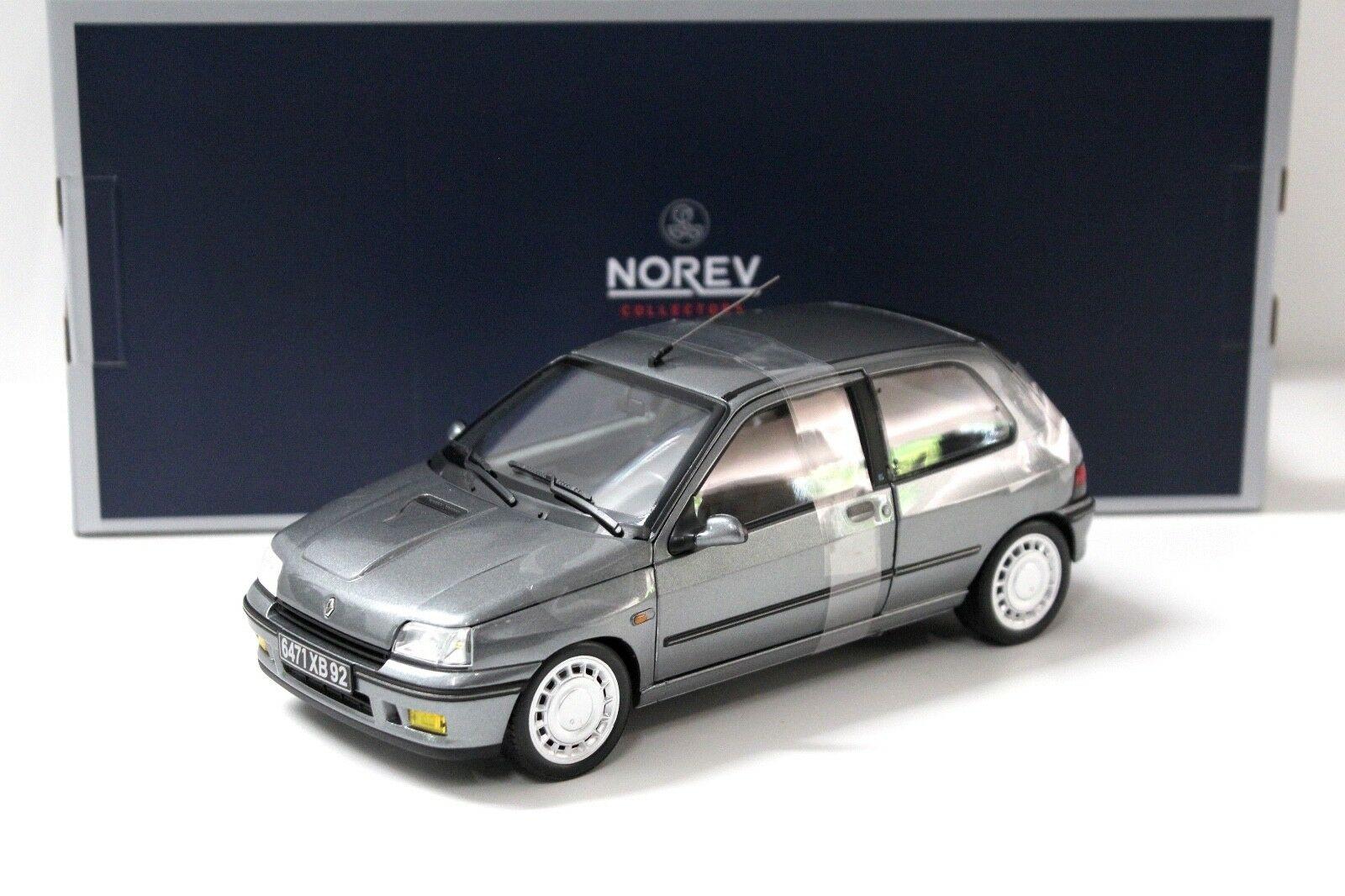 1:18 Norev Renault Clio 16S 1991 grey