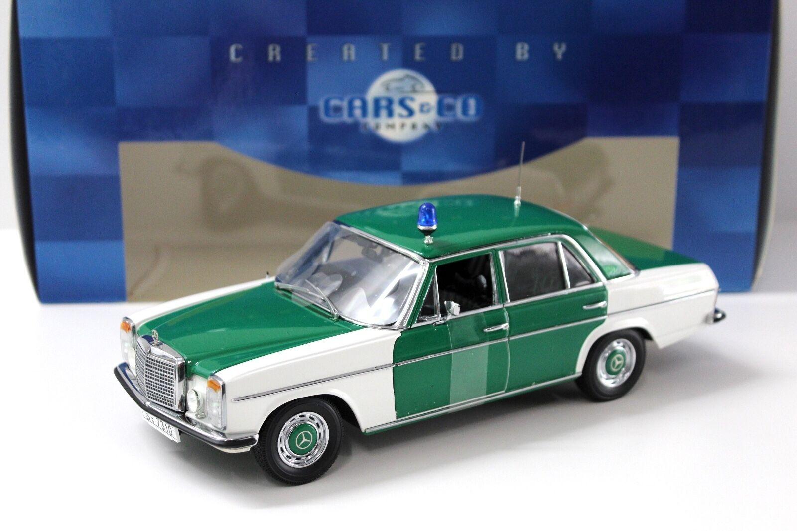 1:18 Sun Star Mercedes 220 /8 Polizei white/ green