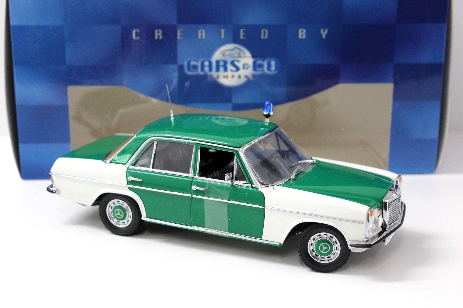 1:18 Sun Star Mercedes 220 /8 Polizei white/ green