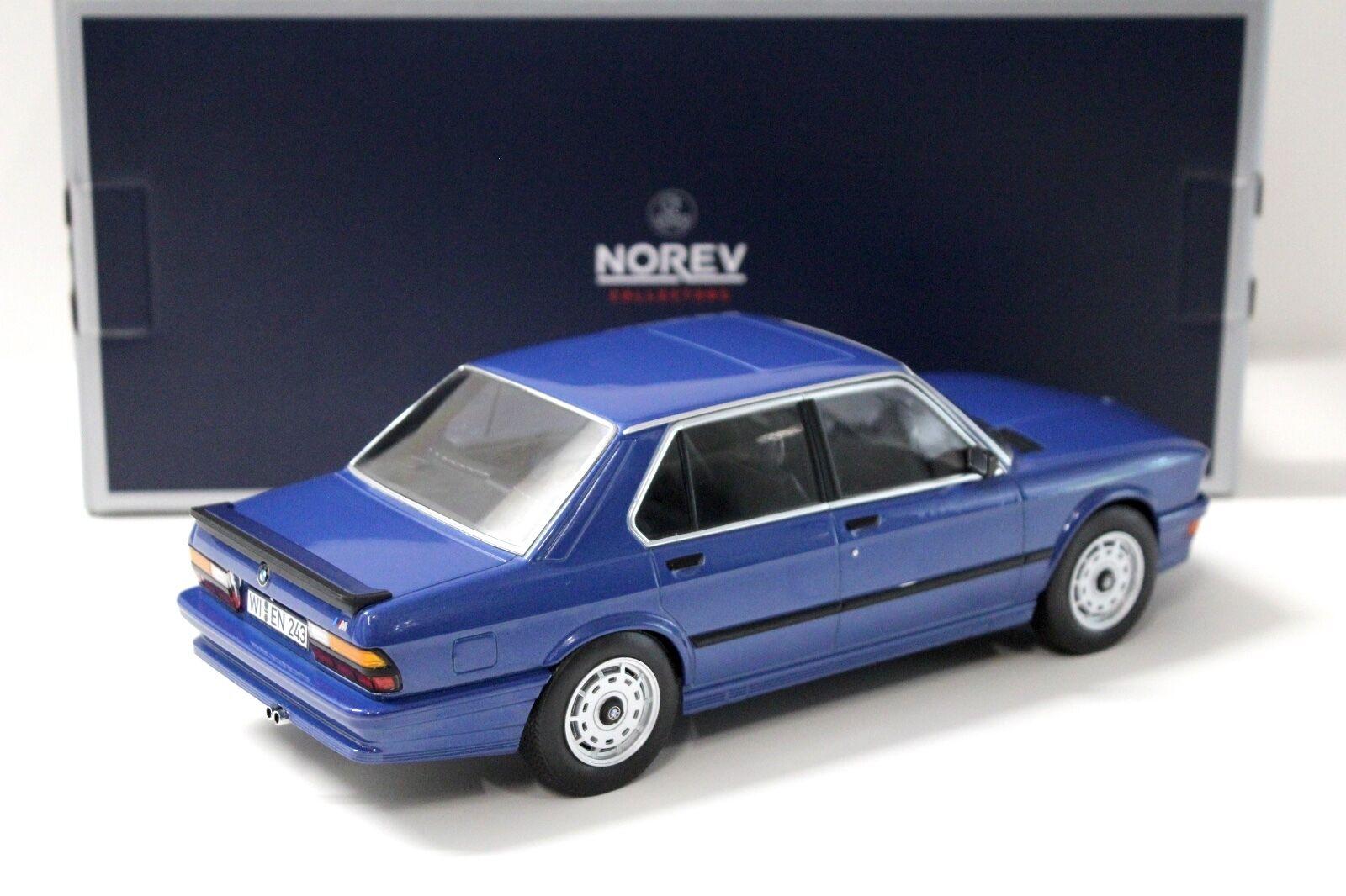 1:18 Norev BMW M535i E28 Sedan blue 1987