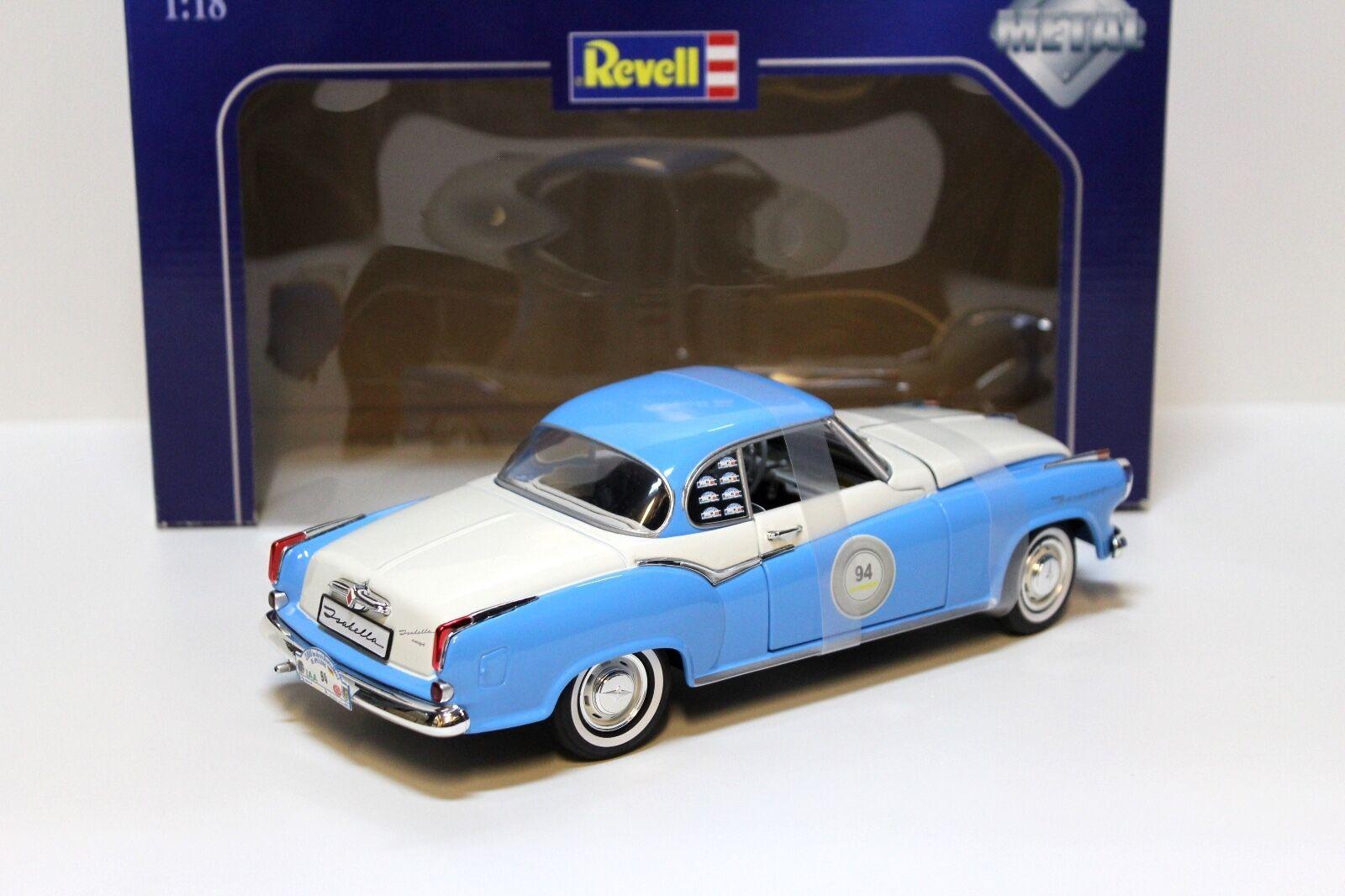 1:18 Revell Borgward Isabella Racing blue/white #94