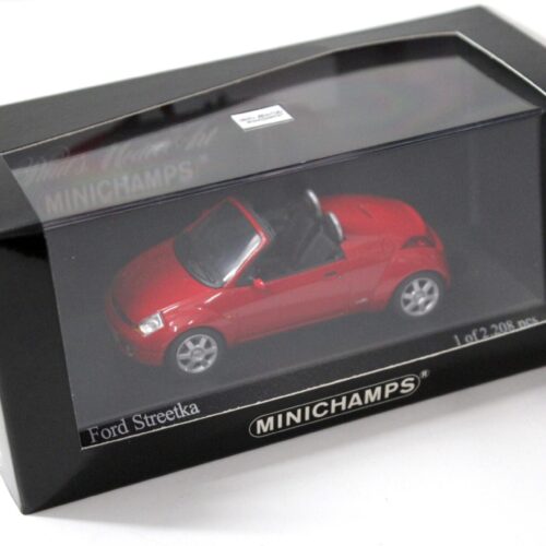1:43 Minichamps Ford Street KA 2003 Rosso-red