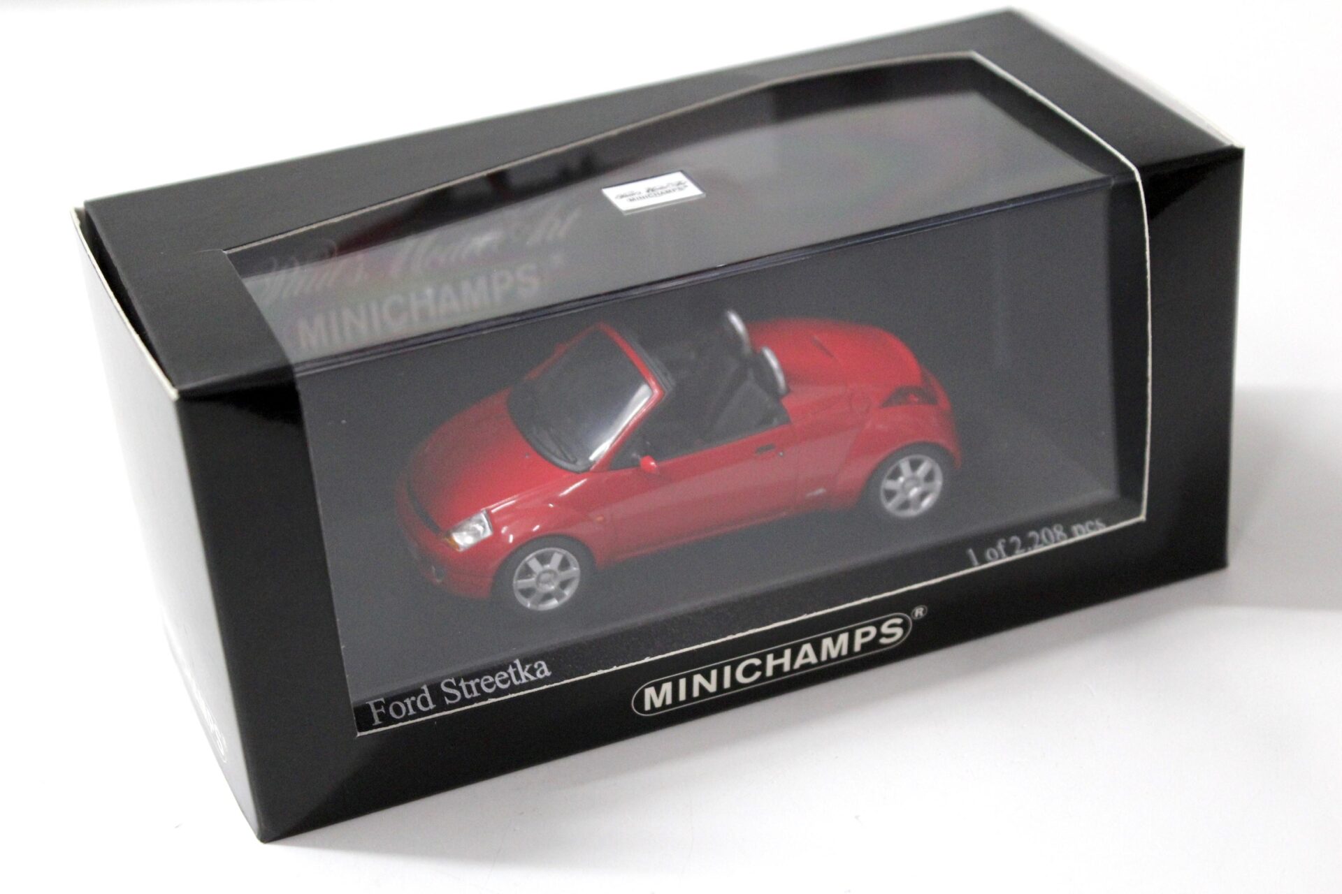 1:43 Minichamps Ford Street KA 2003 Rosso-red