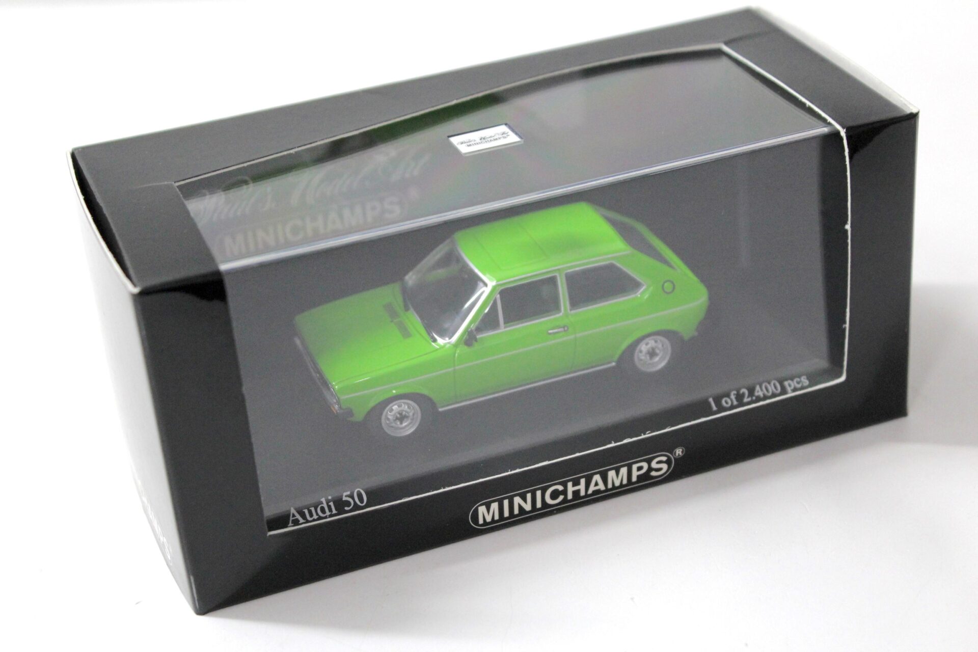 1:43 Minichamps Audi 50 Cliff green 1975