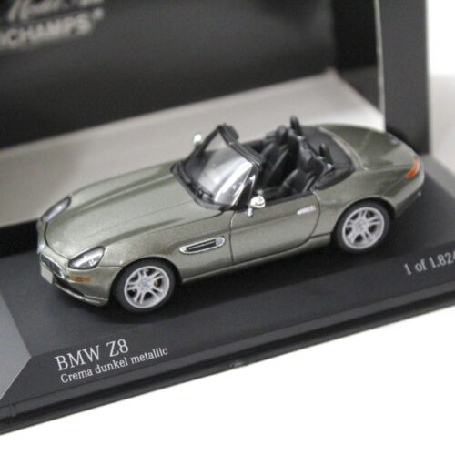 1:43 Minichamps BMW Z8 Roadster 1999 crema dark metallic