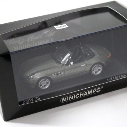 1:43 Minichamps BMW Z8 Roadster 1999 crema dark metallic