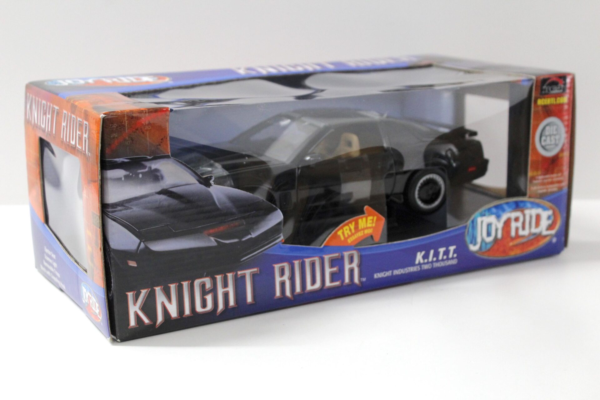 1:18 Joyride ERTL Knight Rider 1982 Pontiac Trans Am KITT black