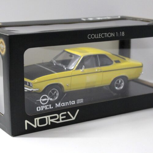1:18 Norev Opel Manta SR Coupe 1970 yellow/black